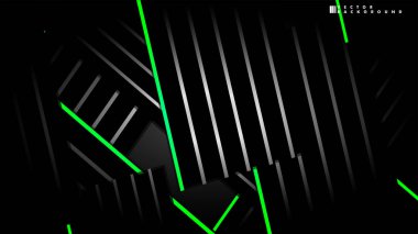 Soyut vektör arkaplanı. Geometrik Çizgiler - Yaratıcı ve İlham Tasarımı