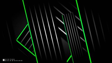 Soyut vektör arkaplanı. Geometrik Çizgiler - Yaratıcı ve İlham Tasarımı