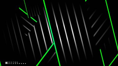 Soyut vektör arkaplanı. Geometrik Çizgiler - Yaratıcı ve İlham Tasarımı