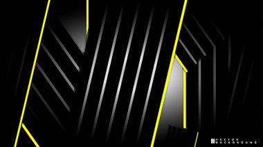 Soyut vektör arkaplanı. Geometrik Çizgiler - Yaratıcı ve İlham Tasarımı