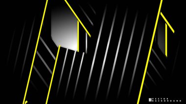 Soyut vektör arkaplanı. Geometrik Çizgiler - Yaratıcı ve İlham Tasarımı