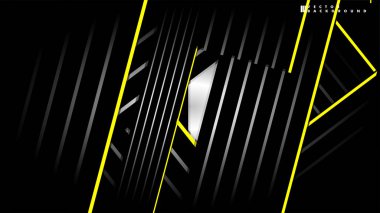 Soyut vektör arkaplanı. Geometrik Çizgiler - Yaratıcı ve İlham Tasarımı