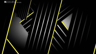 Soyut vektör arkaplanı. Geometrik Çizgiler - Yaratıcı ve İlham Tasarımı