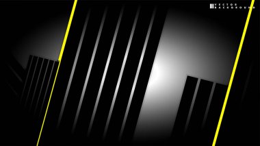 Soyut vektör arkaplanı. Geometrik Çizgiler - Yaratıcı ve İlham Tasarımı