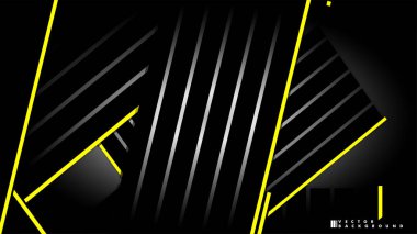 Soyut vektör arkaplanı. Geometrik Çizgiler - Yaratıcı ve İlham Tasarımı