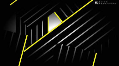 Soyut vektör arkaplanı. Geometrik Çizgiler - Yaratıcı ve İlham Tasarımı