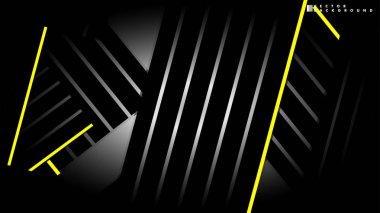 Soyut vektör arkaplanı. Geometrik Çizgiler - Yaratıcı ve İlham Tasarımı