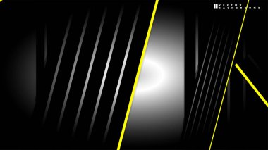 Soyut vektör arkaplanı. Geometrik Çizgiler - Yaratıcı ve İlham Tasarımı