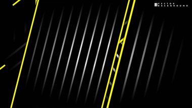 Soyut vektör arkaplanı. Geometrik Çizgiler - Yaratıcı ve İlham Tasarımı