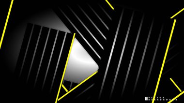 Soyut vektör arkaplanı. Geometrik Çizgiler - Yaratıcı ve İlham Tasarımı