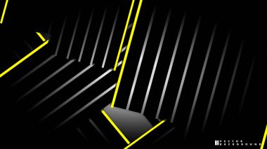 Soyut vektör arkaplanı. Geometrik Çizgiler - Yaratıcı ve İlham Tasarımı