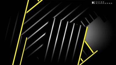 Soyut vektör arkaplanı. Geometrik Çizgiler - Yaratıcı ve İlham Tasarımı