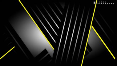 Soyut vektör arkaplanı. Geometrik Çizgiler - Yaratıcı ve İlham Tasarımı