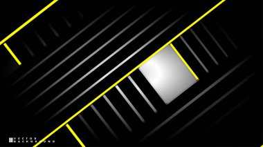 Soyut vektör arkaplanı. Geometrik Çizgiler - Yaratıcı ve İlham Tasarımı