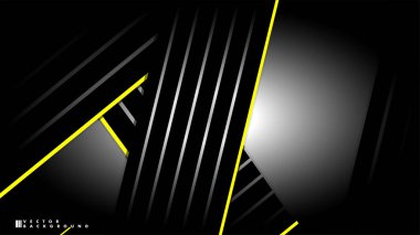 Soyut vektör arkaplanı. Geometrik Çizgiler - Yaratıcı ve İlham Tasarımı