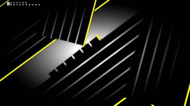 Soyut vektör arkaplanı. Geometrik Çizgiler - Yaratıcı ve İlham Tasarımı