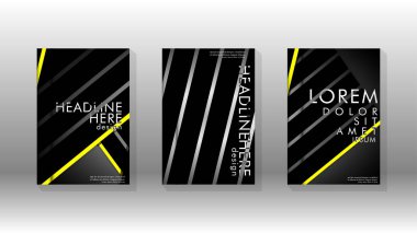 Geometrik tasarım arka planlı kapak kitabı.