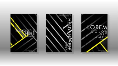 Geometrik tasarım arka planlı kapak kitabı.