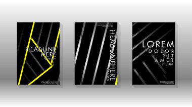 Geometrik tasarım arka planlı kapak kitabı.