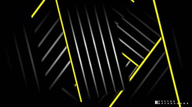 Soyut vektör arkaplanı. Geometrik Çizgiler - Yaratıcı ve İlham Tasarımı