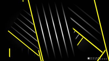 Soyut vektör arkaplanı. Geometrik Çizgiler - Yaratıcı ve İlham Tasarımı