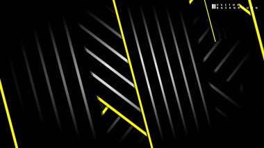 Soyut vektör arkaplanı. Geometrik Çizgiler - Yaratıcı ve İlham Tasarımı