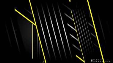 Soyut vektör arkaplanı. Geometrik Çizgiler - Yaratıcı ve İlham Tasarımı