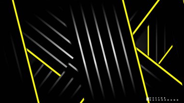 Soyut vektör arkaplanı. Geometrik Çizgiler - Yaratıcı ve İlham Tasarımı