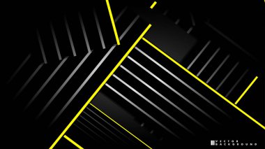 Soyut vektör arkaplanı. Geometrik Çizgiler - Yaratıcı ve İlham Tasarımı