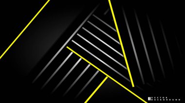 Soyut vektör arkaplanı. Geometrik Çizgiler - Yaratıcı ve İlham Tasarımı