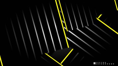 Soyut vektör arkaplanı. Geometrik Çizgiler - Yaratıcı ve İlham Tasarımı