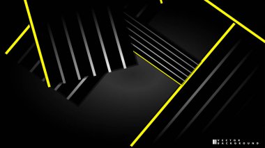 Soyut vektör arkaplanı. Geometrik Çizgiler - Yaratıcı ve İlham Tasarımı