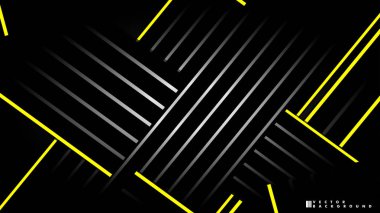 Soyut vektör arkaplanı. Geometrik Çizgiler - Yaratıcı ve İlham Tasarımı