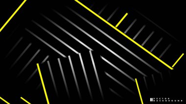 Soyut vektör arkaplanı. Geometrik Çizgiler - Yaratıcı ve İlham Tasarımı