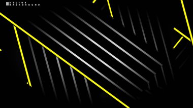 Soyut vektör arkaplanı. Geometrik Çizgiler - Yaratıcı ve İlham Tasarımı