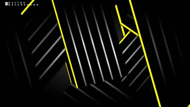 Soyut vektör arkaplanı. Geometrik Çizgiler - Yaratıcı ve İlham Tasarımı