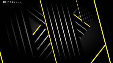 Soyut vektör arkaplanı. Geometrik Çizgiler - Yaratıcı ve İlham Tasarımı