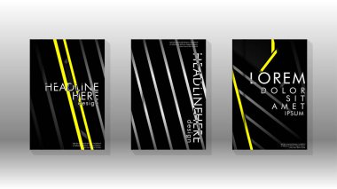 Geometrik tasarım arka planlı kapak kitabı.