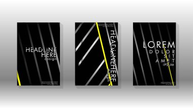 Geometrik tasarım arka planlı kapak kitabı.