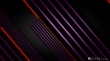 Soyut vektör arkaplanı. Geometrik Çizgiler - Yaratıcı ve İlham Tasarımı