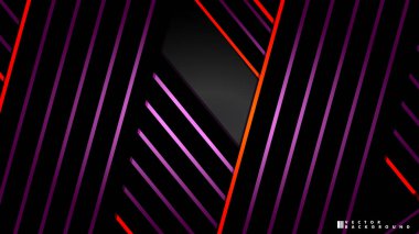 Soyut vektör arkaplanı. Geometrik Çizgiler - Yaratıcı ve İlham Tasarımı