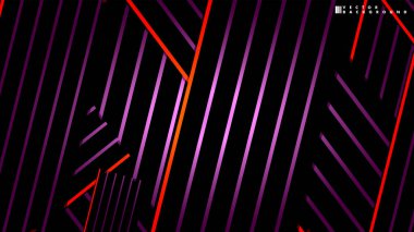 Soyut vektör arkaplanı. Geometrik Çizgiler - Yaratıcı ve İlham Tasarımı