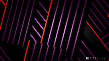 Soyut vektör arkaplanı. Geometrik Çizgiler - Yaratıcı ve İlham Tasarımı