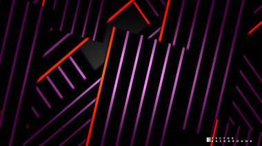 Soyut vektör arkaplanı. Geometrik Çizgiler - Yaratıcı ve İlham Tasarımı