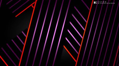 Soyut vektör arkaplanı. Geometrik Çizgiler - Yaratıcı ve İlham Tasarımı