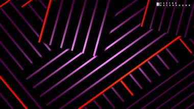 Soyut vektör arkaplanı. Geometrik Çizgiler - Yaratıcı ve İlham Tasarımı