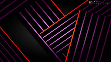 Soyut vektör arkaplanı. Geometrik Çizgiler - Yaratıcı ve İlham Tasarımı