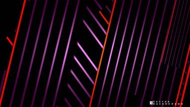 Soyut vektör arkaplanı. Geometrik Çizgiler - Yaratıcı ve İlham Tasarımı