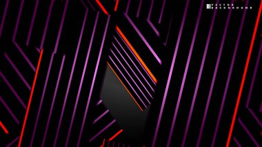 Soyut vektör arkaplanı. Geometrik Çizgiler - Yaratıcı ve İlham Tasarımı