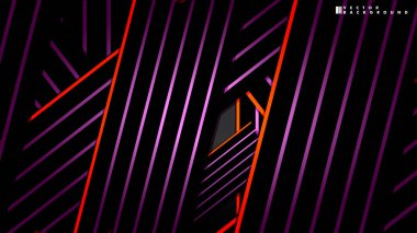 Soyut vektör arkaplanı. Geometrik Çizgiler - Yaratıcı ve İlham Tasarımı